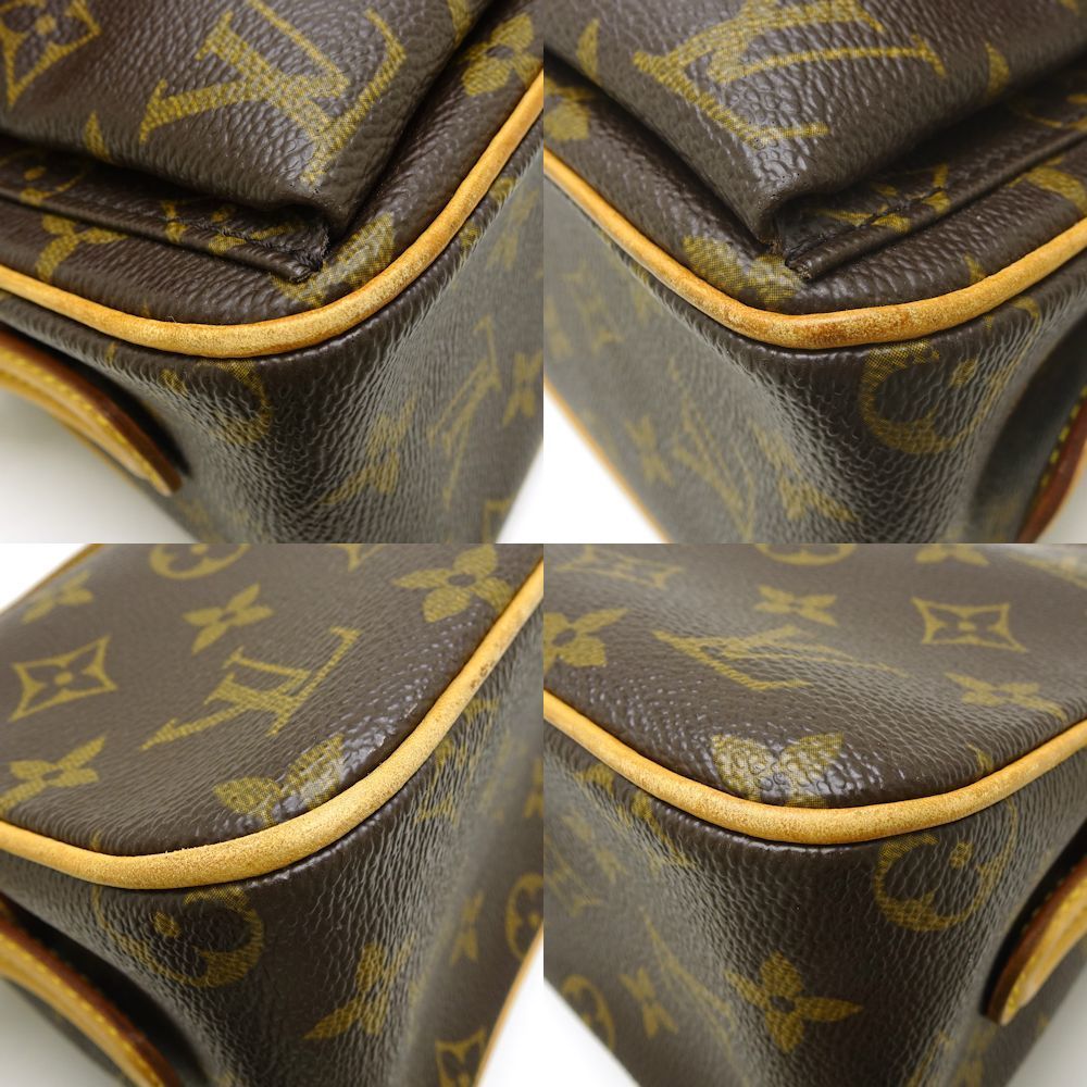 Louis Vuitton Monogram Vibasite MM Brown Handbag - Picture 4 of 7